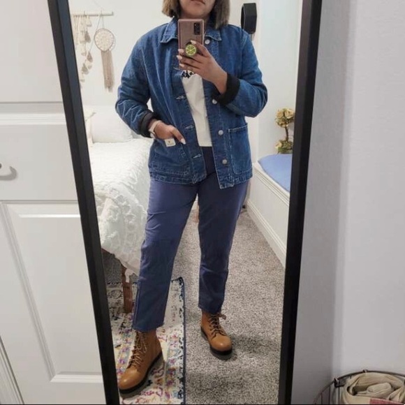 New! Current Elliot The Debbie Crop Straight Leg Ankle Pants - Picture 3 of 11